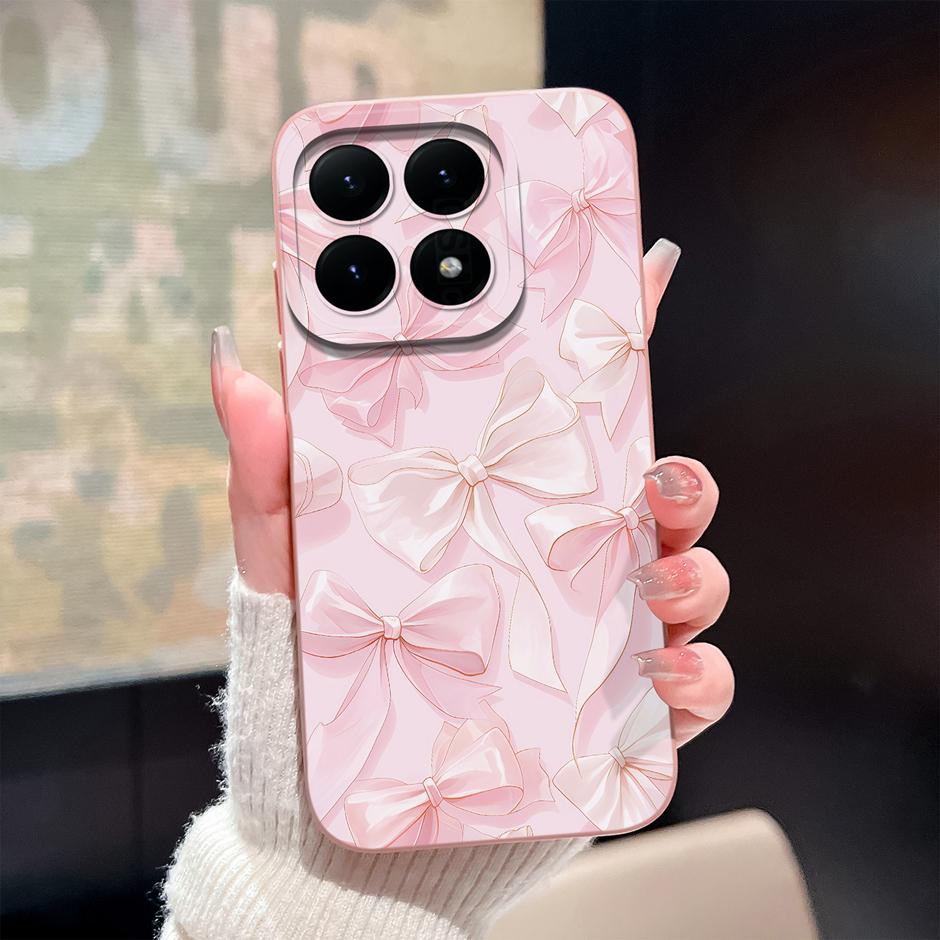 Cases For Xiaomi 15 15T Pro Love Heart Butterfly Antifouling Full Protection Housing For Xiaomi15TPro xiaomi15pro Luxury Bumper