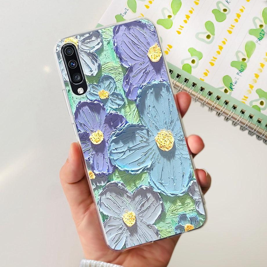 For Galaxy A50 A50s A30s Samsung Phone Case Back Cover For Fundas Samsung A50s A 50 A505F Coque Bumper Soft Clear TPU Silicone
