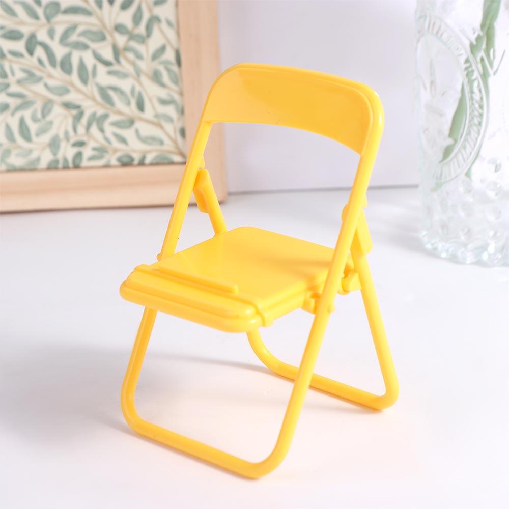 ABS Mini Chair Phone Stand Plastic Mini Phone Holder Creative Mobile Phone Holder  Phone