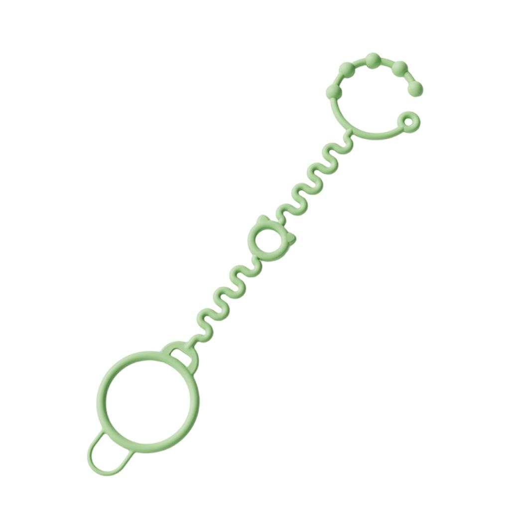 Adjustable Length Silicone Strap Flexible Silicone Anti Drop Strap Upgrades To Secure Cups & Bottles On Baby Strollers