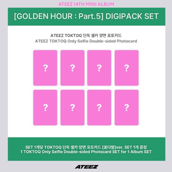 Select POB DIGIPACK Ver ATEEZ 14th Mini Album GOLDEN HOUR Part 5