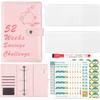 52 Weeks Money Saving Challenge Loose Leaf Savings Tracking Sheets  Tear Resistant