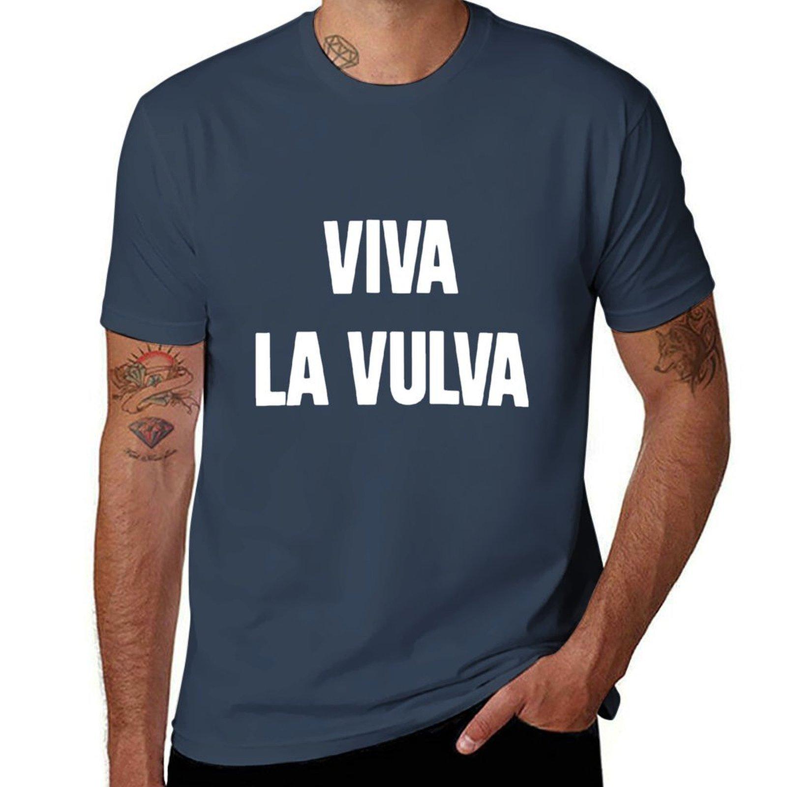 Viva La Vulva TShirt Plus Size Street Style Tee S