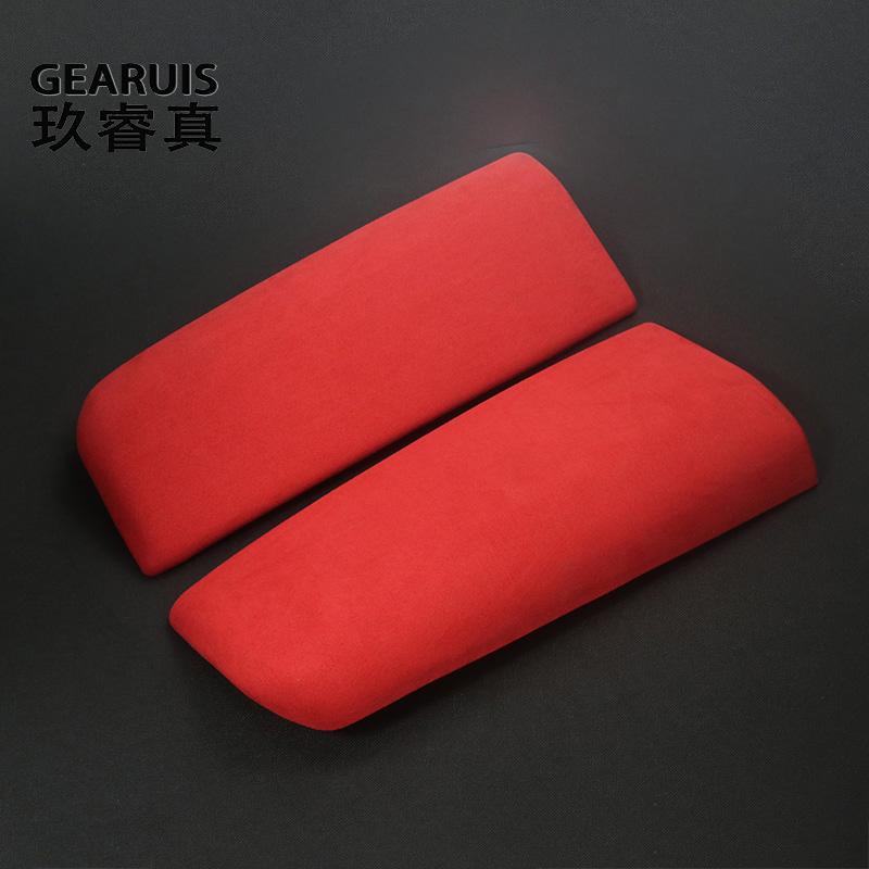 Δερμάτινη σουέτ Επένδυση Αυτοκινήτου ABS Στυλ Αυτοκινήτου Τακτοποίηση Τακτοποίηση Κάλυμμα Υποβραχιονίου Αυτοκόλλητο Διακοσμητικό Για BMW X5 G05 X6 G06 X7 G07