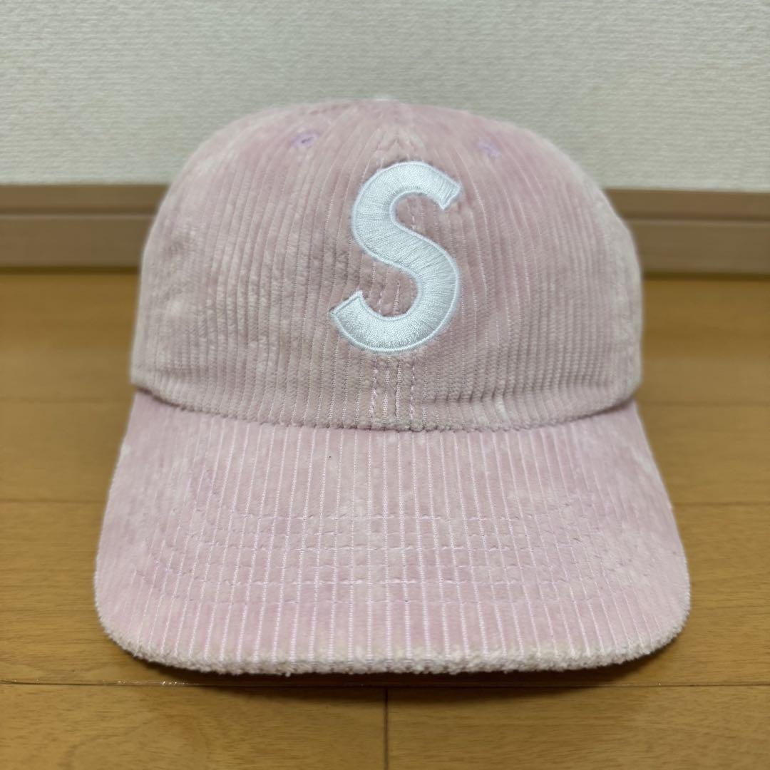 

[USED] Supreme Corduroy S Logo 6-Panel Pink 2023aw