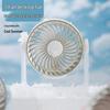 Quiet 360° Rotating Mini USB Desk Fan for Dorms