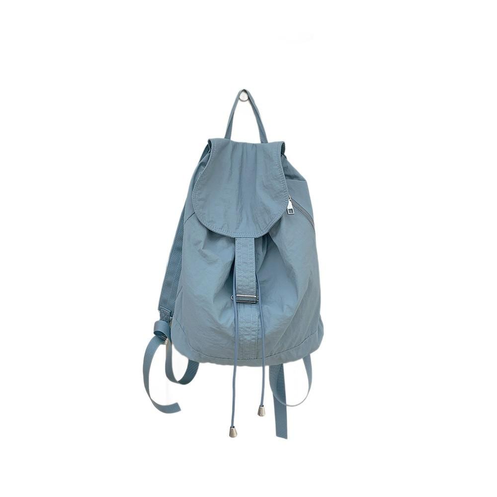 Backpack Simple Niche Design Commuter Fashion Nylon Canvas Personality Popular Large Capacity Travel Backpack Tide