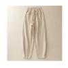 Summer Cotton and Linen Loose Casual Pants for Women