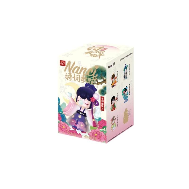 Robotime Rolife Nanci Chinese Classical Poetry Blind Box Action Figures Doll Toys Surprise Box Girls Toys for Children Friends