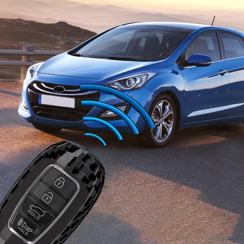 3/4/5 Buttons Car Key Case Cover Keychain for Hyundai I30 Ix35 KONA Encino Solaris Azera Grandeur Ig Accent Santa Fe Palisade