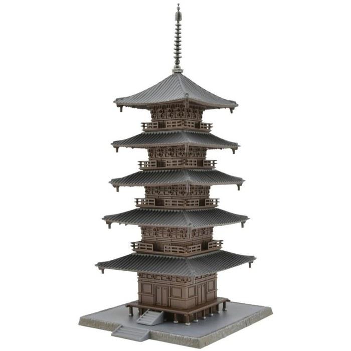 TOMYTEC Building Collection Temple C5 1/150 Scale Diorama Supply 334972 Multicolor