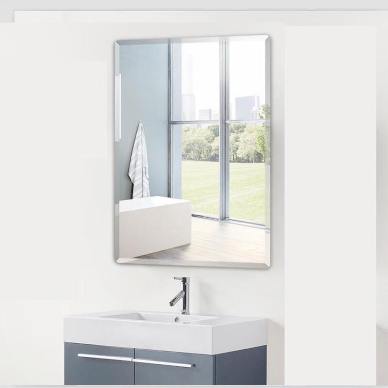 Wandmontierter Badezimmer-Schminkspiegel