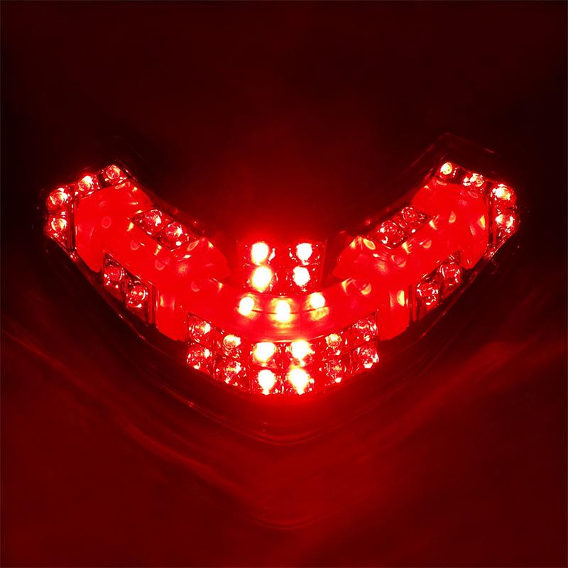 Ducati Multistrada 1200 LED Taillight Assembly with Brake and Turn Signal