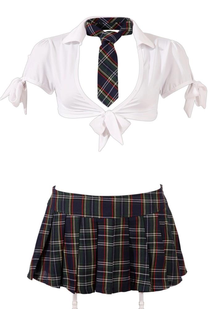 Cottelli COSTUMES - Sexy Hot Schoolgirl Costume L