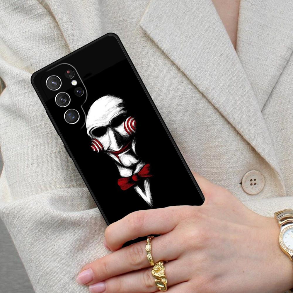 Jigsaw Saw SOFT Cell Phone Case for Samsung Galaxy S26 Ultra S25 S24 S23 S22 S21 S20 Note10 Cover