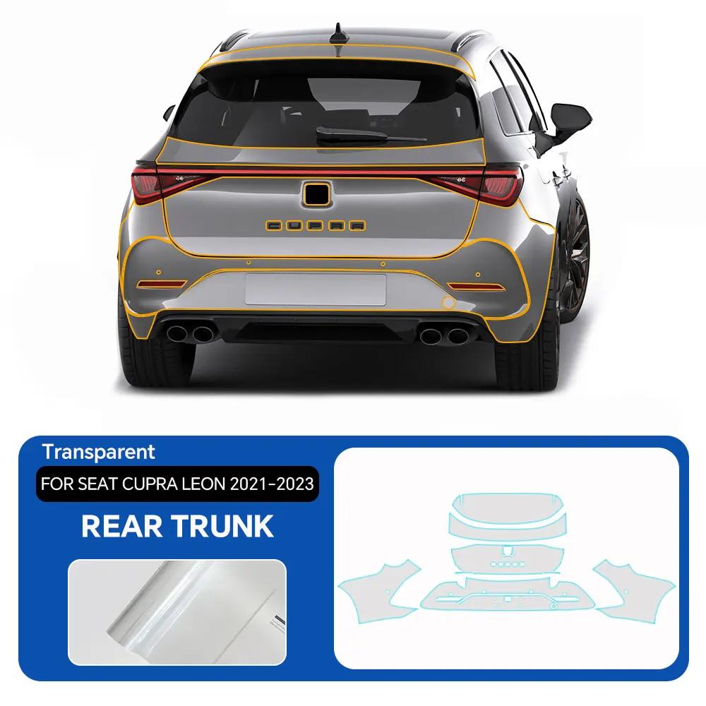 For Seat Cupra Leon 2021-2023 TPU Paint Protection Film Pre-cut PPF Car Body Anti-scratch Resistant Clear Bra Car Accessories