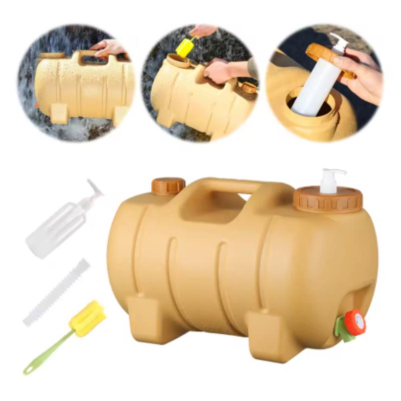 Piggy Shaped Water Container 20 L Drink Dispenser for Picnics Fishing RV Outdoor Water Bucket Outdoor Water Bucket