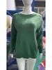 Solid Colour Basic Knit Sweater with Round Neck Stylish and Versatile Luxurious Relaxed-fit Slimming and Versatile Top