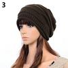 Women Autumn Fashion Hip Hop Cap Winter Warm Casual Pleated Crochet Beanie Hat
