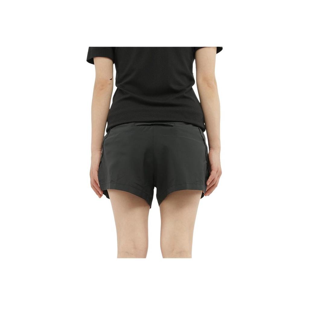 Nike Running Series Letter Print Elastic Waist Casual Shorts Women Shorts Black BQ5936-010