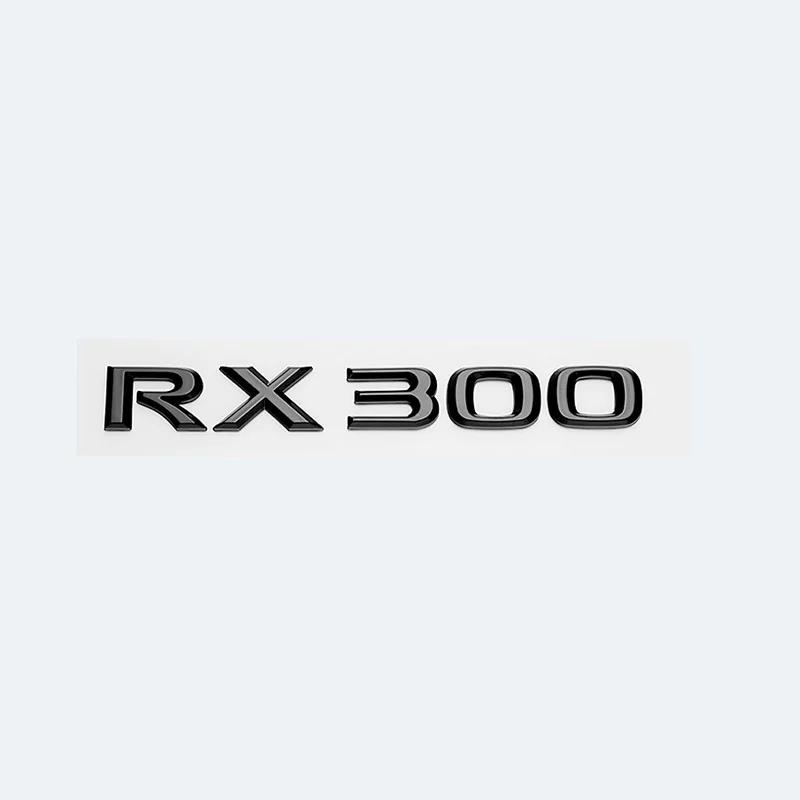 3D Glossy Black Letters Car Trunk Fender Emblem Logo For Lexus RX200t RX270 RX300 RX350 RX450h RX450hL HYBRID Accessories