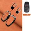 Zinc Alloy Leather Car Key Case For Subaru Brz Wrx Xv Ascent Forester Outback Impreza Legacy Key Holder Car Key Case Accessories