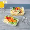Miaojie 750ml Disposable Square Plastic Take-Out Bowls