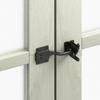 Carbon Steel Self Locking Gate Pull String Automatic Door Lock Heavy Duty Gate Lock  Home Outdoor