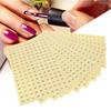 Waterproof Self Adhesive Sticker Round Number Paper Label Gel Polish Color Marks (001-160)