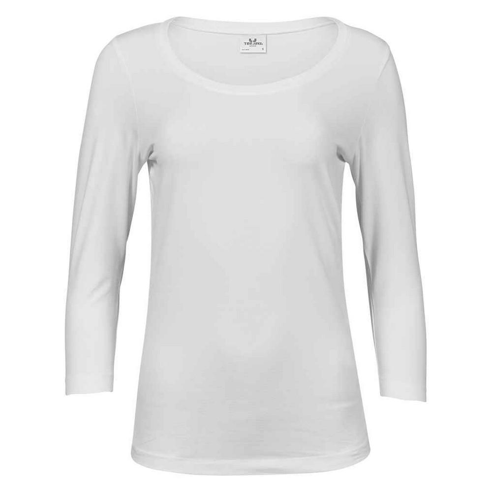 Tee Jays Womens/Ladies Stretch 3/4 Sleeve T-Shirt