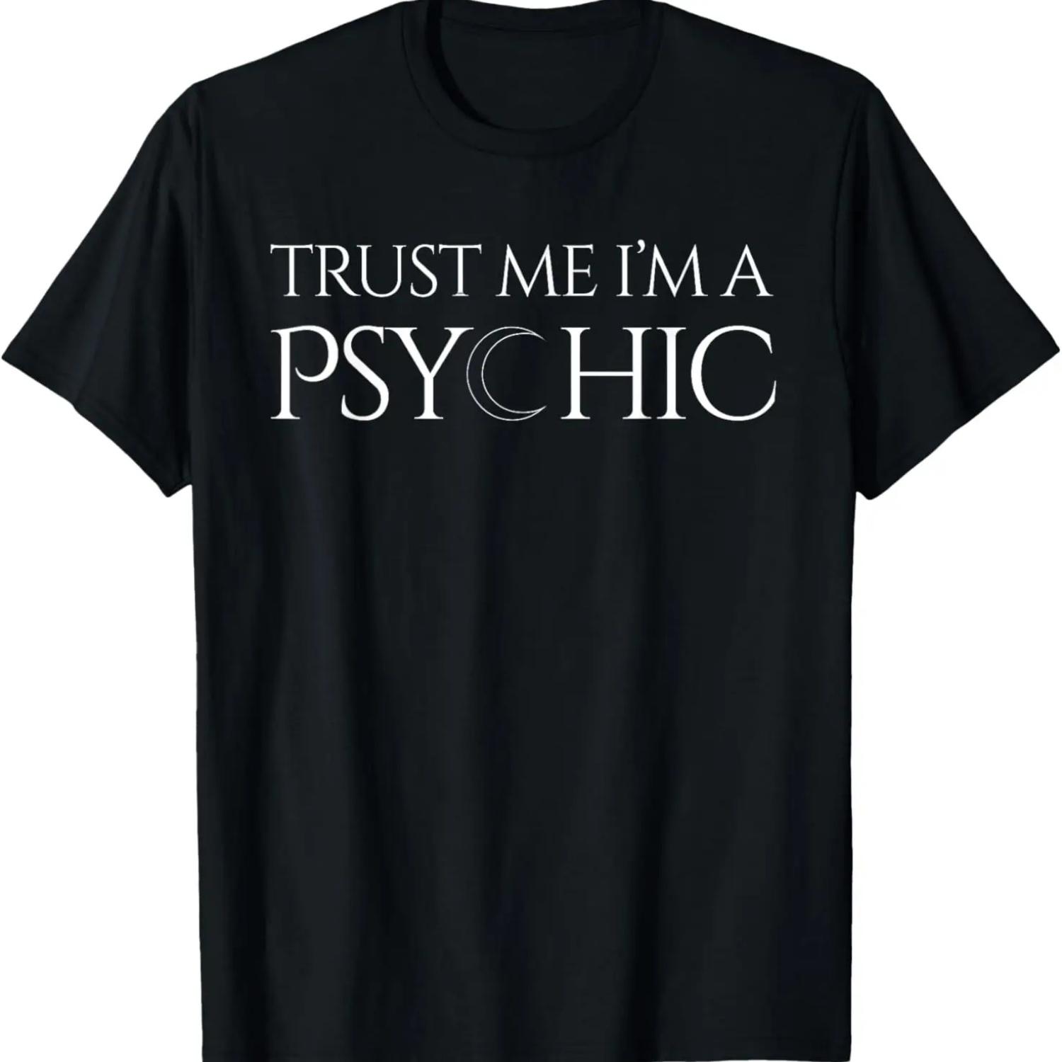 Доверься мне, я экстрасенс, ясновидящий, гадалка Футболка Футболка S чёрный
