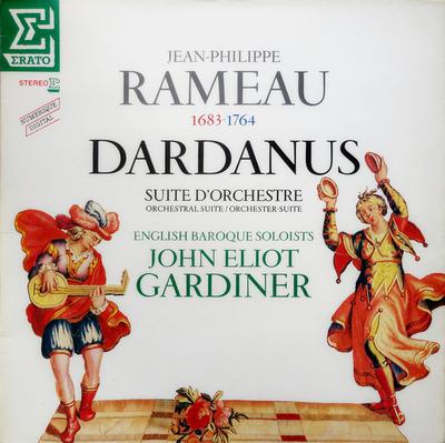 Płyta LP JEAN-PHILIPPE RAMEAU - THE ENGLISH  - Dardanus NUM75040 Erato 1983 Francja Klasyczna Używana