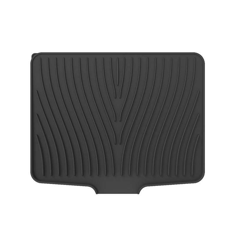 Silicone Dish Drying Mat Drain Pad Kitchen Pans Tableware Coaster Eco-Friendly Drainer Mat For Home Kitchen Tableware