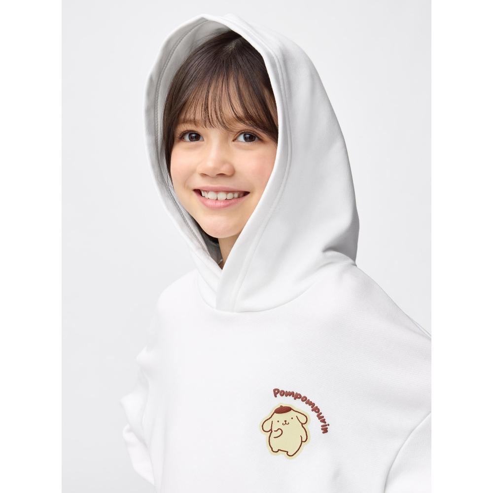 Gu By Uniqlo Girls Sweatshirt Parka Sanrio Characters