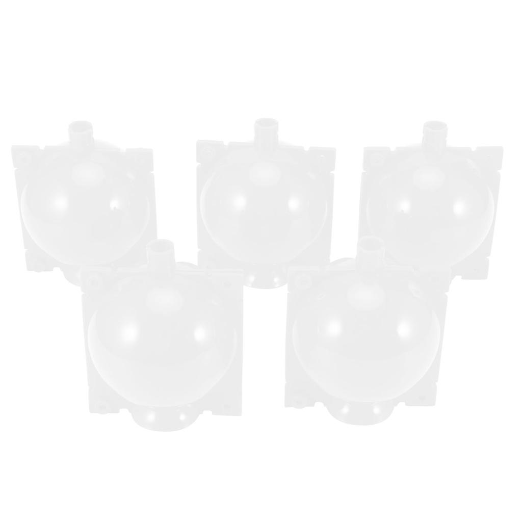 5 Set Reusable Plant Grafting Cutting Rooting Device High Pressure Propagation Ball for Various PlantsTransparent
