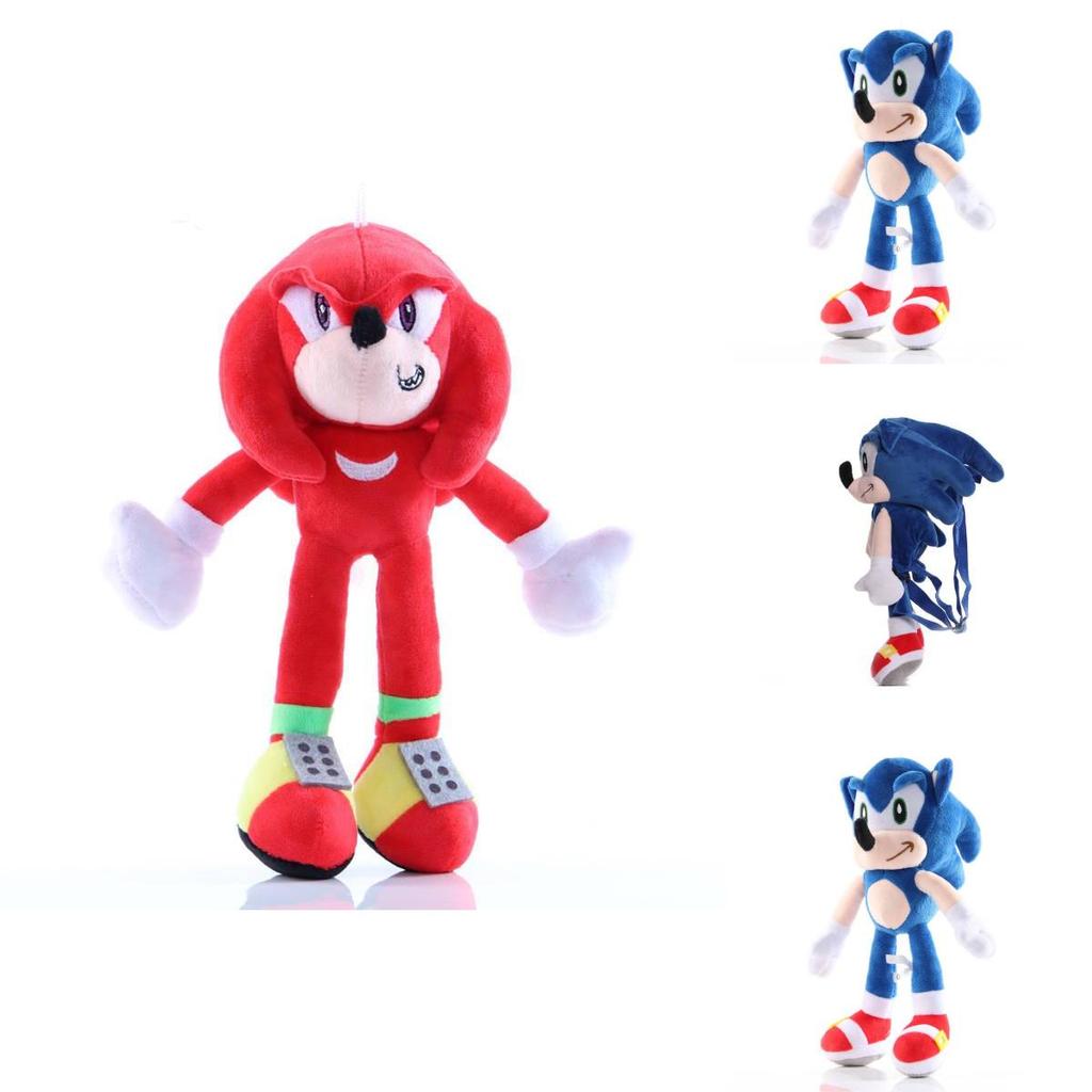 Super Soft Sonic Hedgehog Plush Toy 12 Inch Adorable Stuffed Animal For Kids