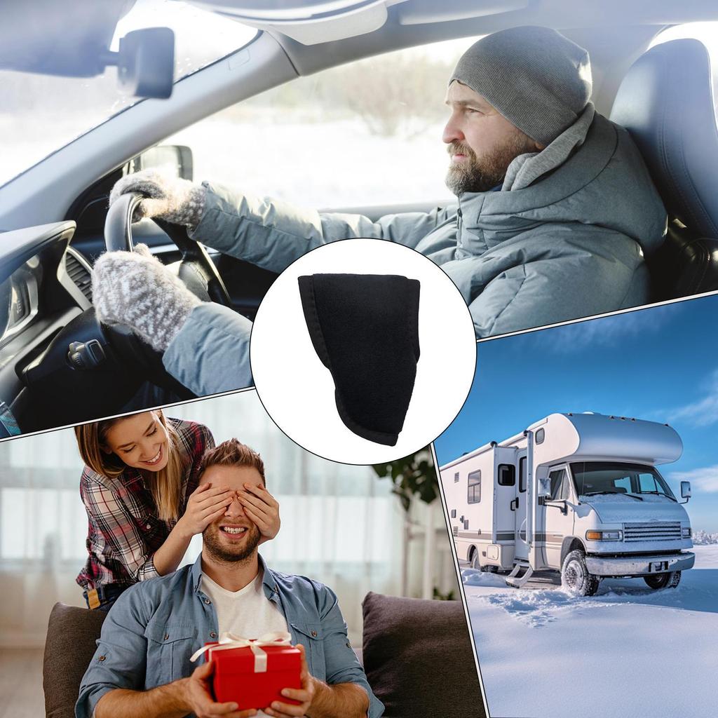 Car Gear Shift Cover Breathable Auto Interior Accessories Gear Shifter Knob Cover For Trucks RVs SUVs Sedans Drivers Adventure