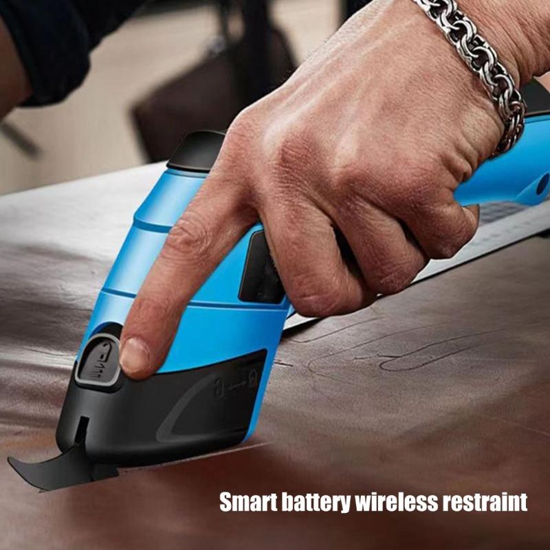 Wireless Electric Scissors Electric Fabric Scissors Electric Cardboard Cutter for Carpet Leather Fabric Paper Project