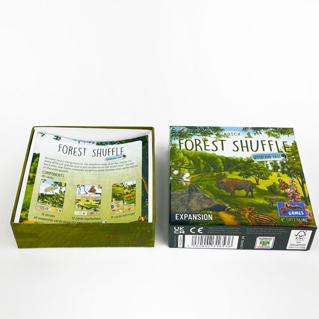 Forest Shuffle Card Family Game for Kids Adults Woodland Edge Party Board Games