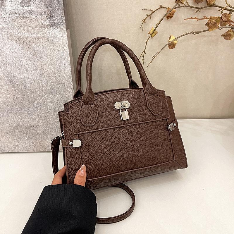Premium Sense Versatile Commuter Bag Women's Handbag Autumn and Winter New Fashion Retro Shoulder Messenger Bag