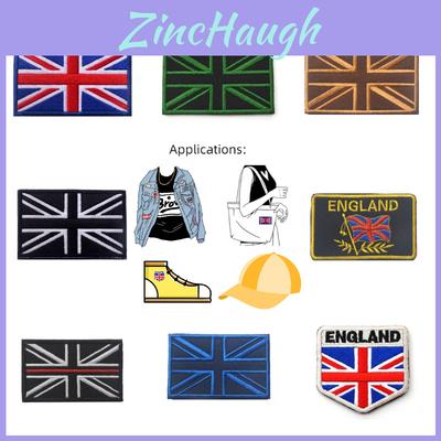 Unique And Stylish Embroidered Patch British Flag Design 8*5cm Size