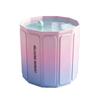 Foldable Cartoon Duck Portable Bathtub for Adults - Warm, Full-Body Soak for Autumn and Winter