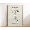 Fashion Tennis Climbing Sports Art Wall Art Tennis Golf Mountaineering Shoes Funny Print Canvas Painting Home Sports Decoration