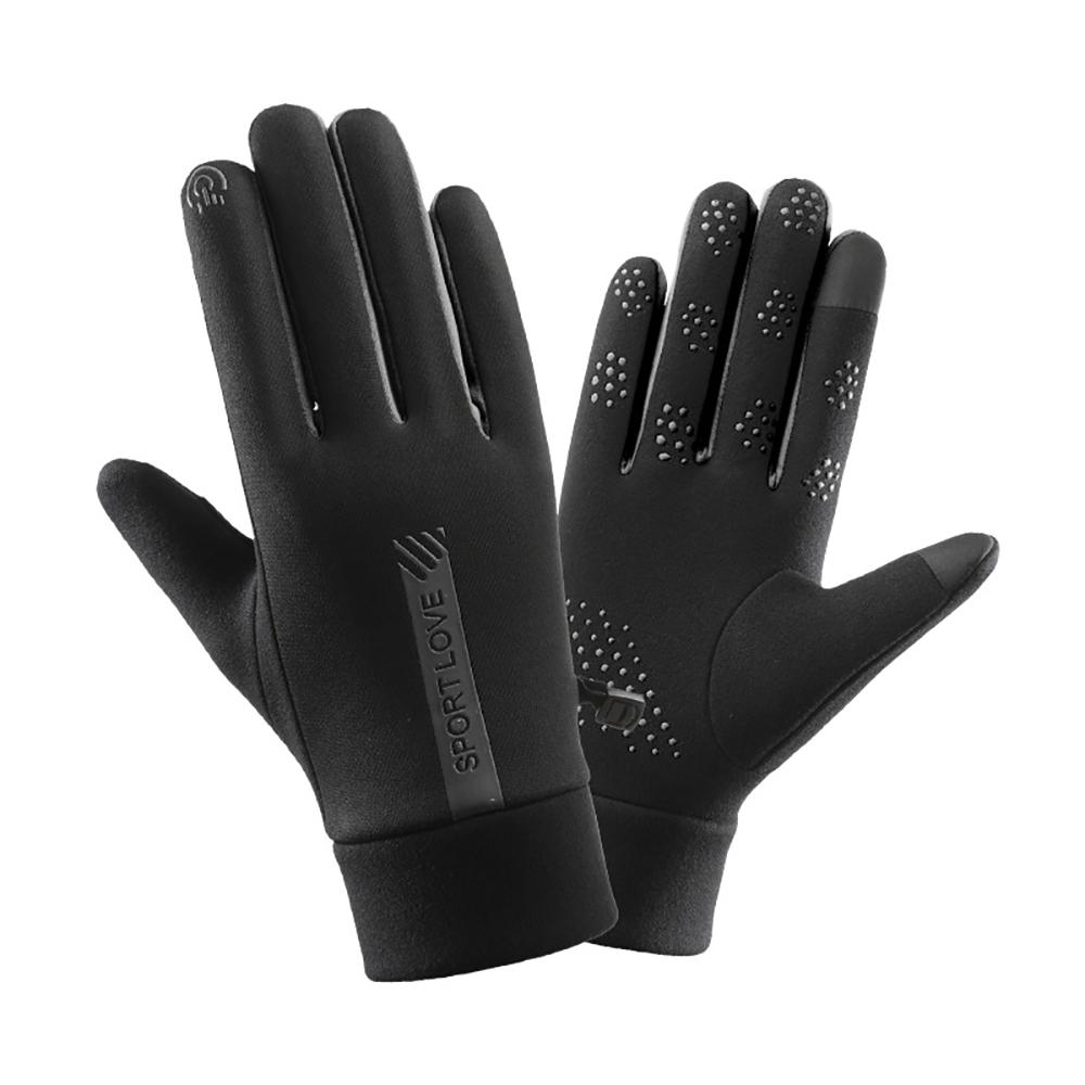 

Durable And Safe Tralow Lightweight Running Gloves Touch Screen Anti Slip Fleece-Lined Warm Glove Pads For Cycling Sports Driving Running Working ONE SIZE