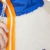 Nike Velvet feel Coat Men's White Blue BV3720-133