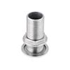 Stainless Steel 316 Drain Threaded Fitting Straight Design Bilge Pump Drain  Yacht Use