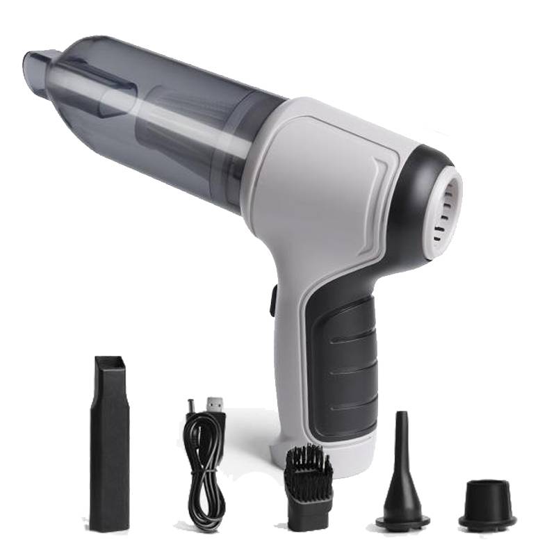 Tragbarer, leistungsstarker Autostaubsauger mit 12000 Pa, starker Saugkraft, 120 W, kabelloser Handstaubsauger für die Staubreinigung im Haushalt im Auto