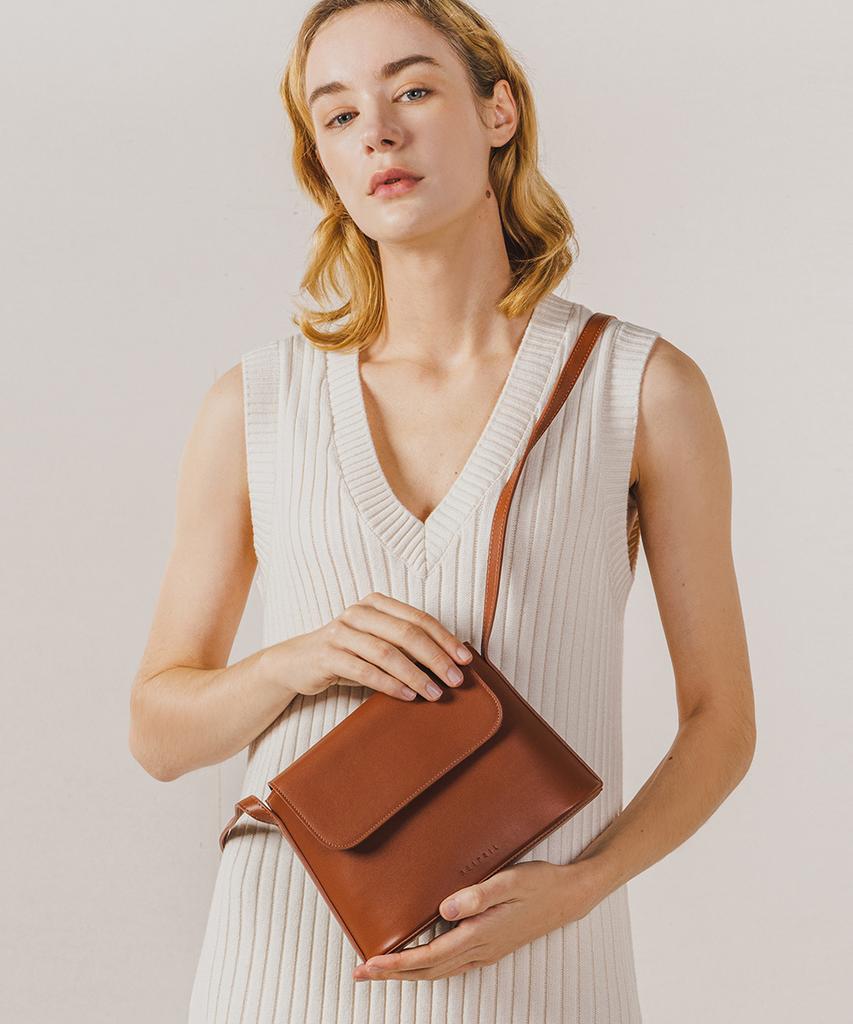 Beipril Ella Crossbody Bag (Brown)