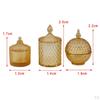 Miniature Food Cake Chocolate Candy Dollhouse Donut Glass Mini Bottle