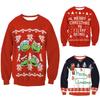 Christmas Reindeer Hoodie Sweatshirt With 3d Print For Holiday Casual Wear Men